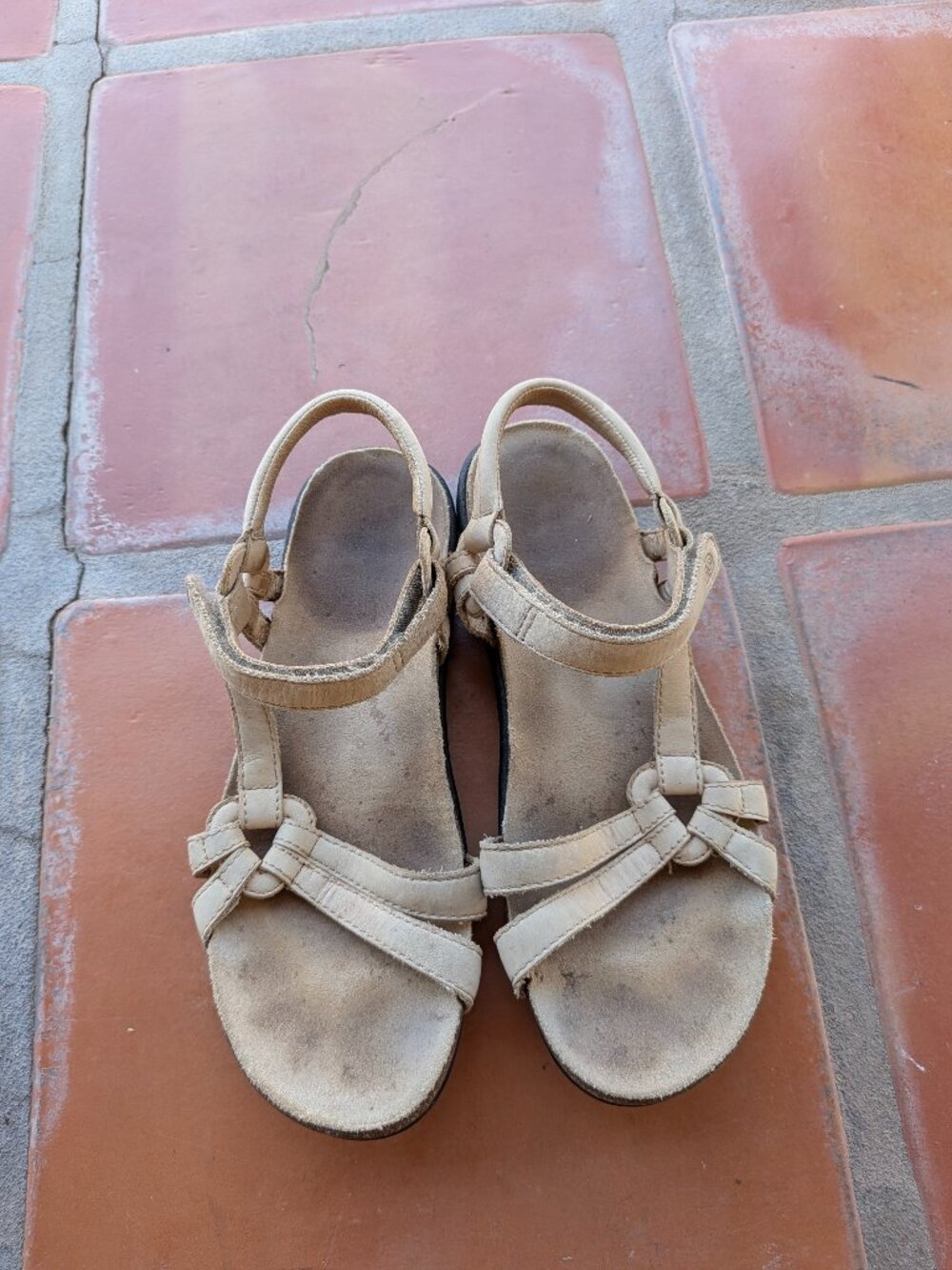 Teva Ventura Cork leather sandals